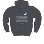 Cinderella at MSTDA, a Charcoal Youth Pullover Hoodie (back-view)