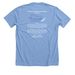 Cinderella at MSTDA, a Heather Carolina Blue Premium Unisex Tee (back-view)