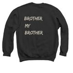 WARRIOR DEFINED, a Black Crewneck Sweatshirt (back-view)