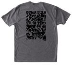 Sober is Sexy Artist Edition N.A, a Premium Heather Triblend Unisex Tee (back-view)
