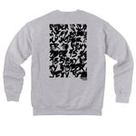 Sober is Sexy Artist Edition N.A, a Athletic Heather Premium Drop Shoulder Sweatshirt (back-view)