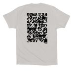 Sober is Sexy Artist Edition N.A, a Solid Athletic Grey Premium Cotton Tee (back-view)