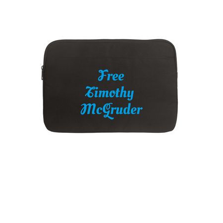 Free Timothy Laptop Case, a Black Canvas Laptop Sleeve