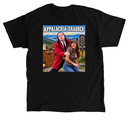 Appalachian Grabber In Appalachia&nbsp;, a Black Classic Unisex Tee