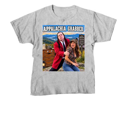 Appalachian Grabber In Appalachia&nbsp;, a Sport Grey Youth Unisex Tee
