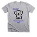 Dogs! Because people suck, a Athletic Heather Premium Unisex Tee