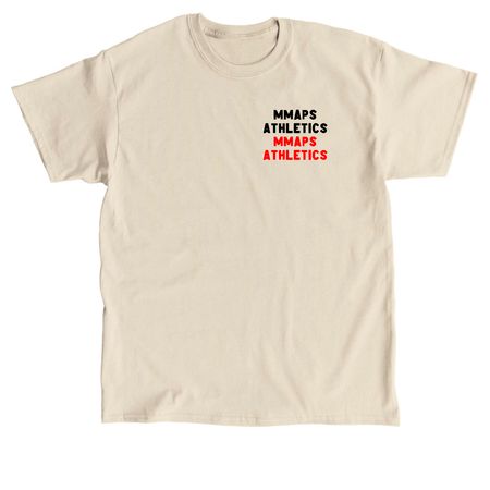 Rascade tee, a Sand Classic Unisex Tee (back-view)