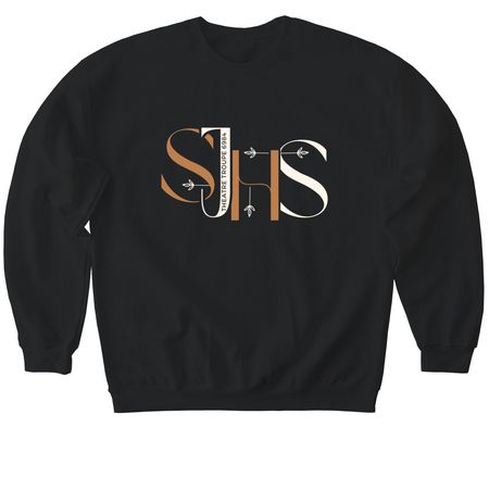 Troupe 6984 Tee, a Black Softstyle Crewneck Sweatshirt