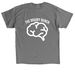 Brainy Bunch, a Charcoal Classic Unisex Tee (back-view)