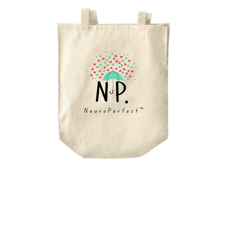 NeuroPerfect?&nbsp;2-Sided Tote, a Natural Over-the-Shoulder Shopping Tote Bag