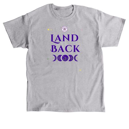 LAND BACK hoodies & tees, a Sport Grey Classic Unisex Tee