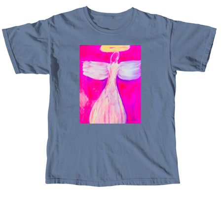 Angel sweatshirt and t-shirt by K?lei, a Blue Jean Comfort Colors Unisex Tee