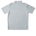 Men's Performance Polo, a Silver Unisex Performance Polo (back-view)