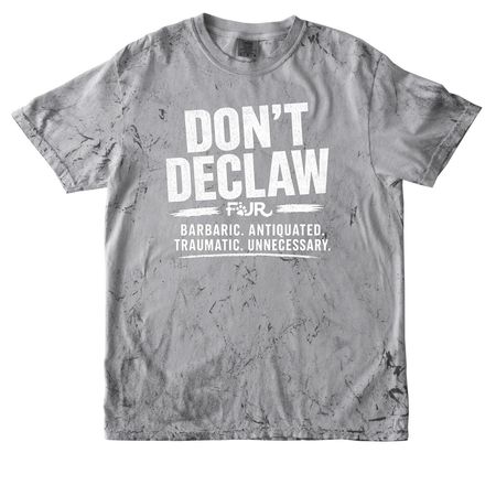 Don't Declaw Shirts&nbsp;, a Smoke Comfort Colors Colorblast Tee