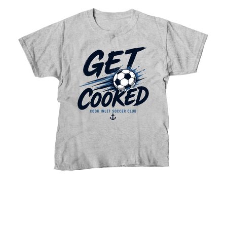 Get Cooked 2, a Sport Grey Youth Unisex Tee