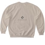 CREEKSIDE STUDENTS MINISTRY Drop #001, a Sand Softstyle Crewneck Sweatshirt (back-view)
