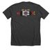 OEF Vet - PHW Campaign Customs, a Dark Grey Heather Premium Unisex Tee (back-view)