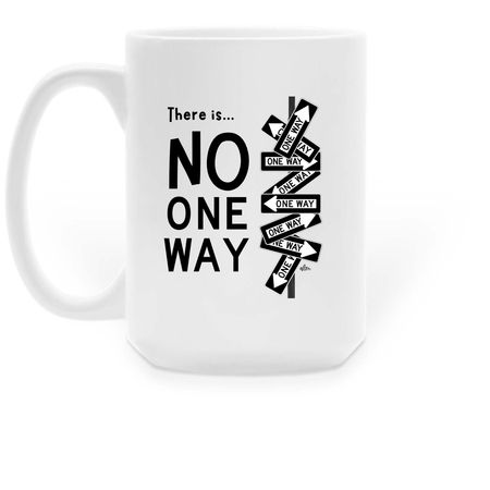N.O.W. Moments, a White Large Coffee Mug (back-view)