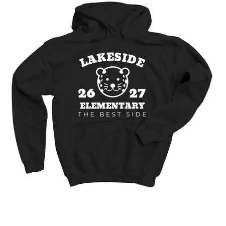 Lakeside PTA Spirit Wear!, a Black Youth Pullover Hoodie