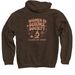 WSS CLASS OF 2026 MERCHANDISE, a Dark Chocolate Pullover Hoodie (back-view)