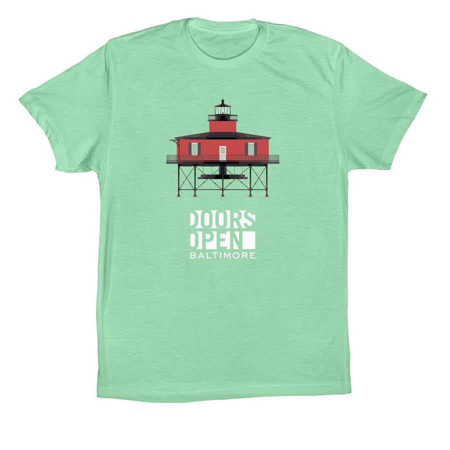 Doors Open Baltimore, a Mint Premium Cotton Tee