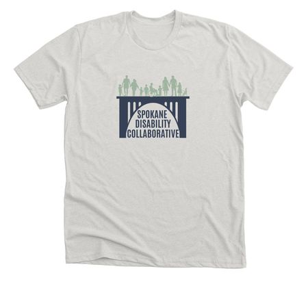 Spokane Disability Collaborative&nbsp;, a Heather Cement Premium Unisex Tee