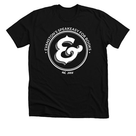Bookends & Beginnings, a Solid Black Blend Premium Unisex Tee