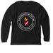 Discerning Deacons Long Sleeve - Large Logo, a Solid Black Blend Premium Long Sleeve Tee