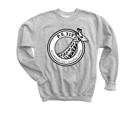 P.S. 319 BRILLIANCE TEE, a Sport Grey Youth Crewneck Sweatshirt