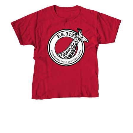 P.S. 319 BRILLIANCE TEE, a Red Youth Unisex Tee