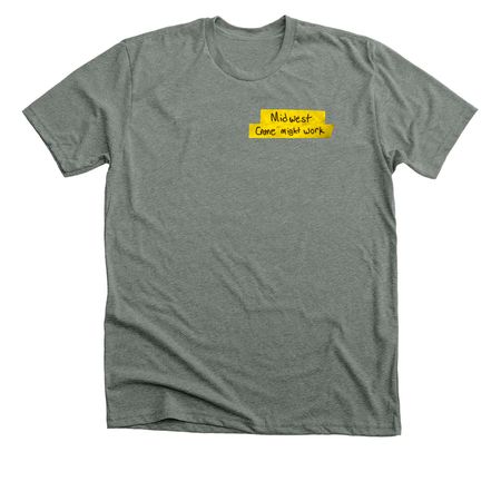 Midwest "Crane might work", a Deep Heather Premium Unisex Tee