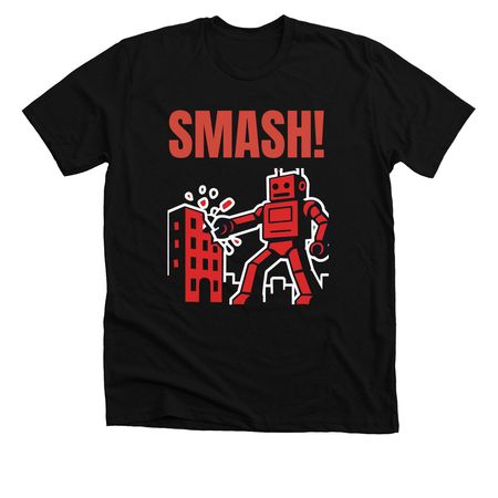 PARADOX MERCH - Smash!, a Solid Black Blend Premium Unisex Tee