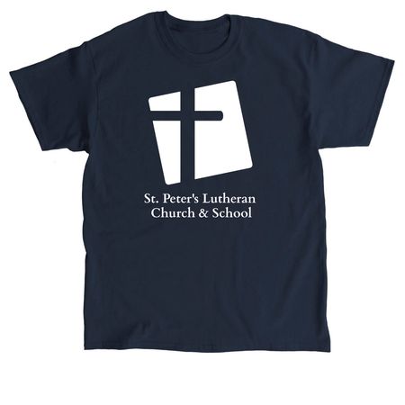 St. Peter's Logo Shirts & Sweaters, a Navy Classic Unisex Tee