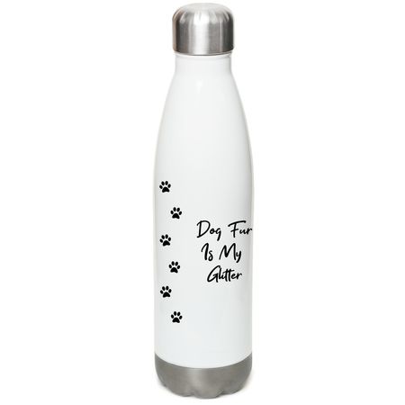 Happy Spring&nbsp;, a White Stainless Steel Water Bottle