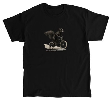 off to cause a kerfuffle., a Black Classic Unisex Tee