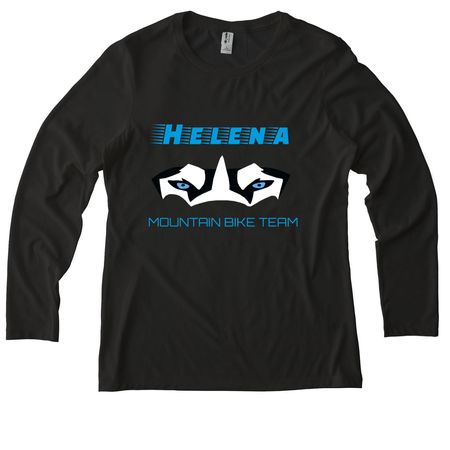 Shirts & Hoodies | Fast Letters | Front Logo, a Space Black Allmade Eco Triblend Women?s Long Sleeve Tee