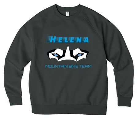 Shirts & Hoodies | Fast Letters | Front Logo, a Terrain Grey Allmade Organic CVC Crewneck Sweatshirt