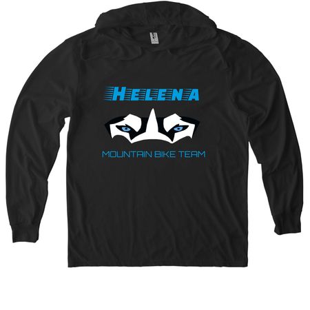 Shirts & Hoodies | Fast Letters | Front Logo, a Space Black Allmade Eco Triblend Hoodie Tee