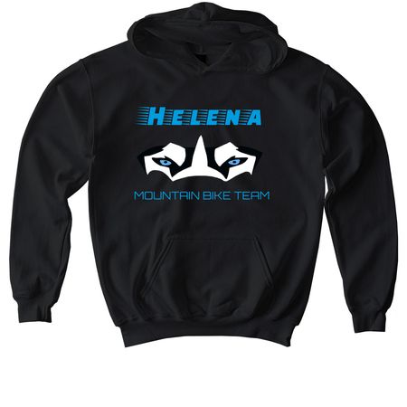 Shirts & Hoodies | Fast Letters | Front Logo, a Black Softstyle Youth Pullover Hoodie