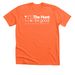 The Hunt for Good Merch, a Heather Orange Premium Unisex Tee
