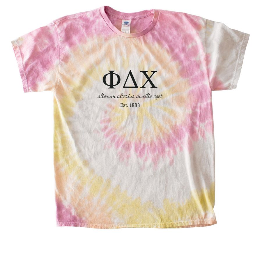 Phi Dex Tie Dye&nbsp;, a Desert Rose Classic Tie Dye Tee