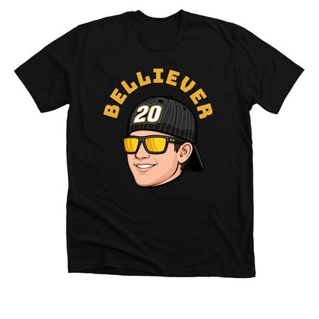 Believer&nbsp;, a Solid Black Blend Premium Unisex Tee