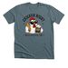 Chicken Night, a Heather Slate Premium Unisex Tee