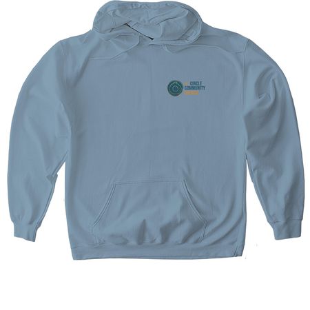 Hands of The Potter, a Stone Blue Gildan Softstyle Pullover Hoodie