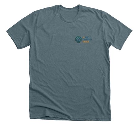 Hands of The Potter, a Heather Slate Premium Unisex Tee