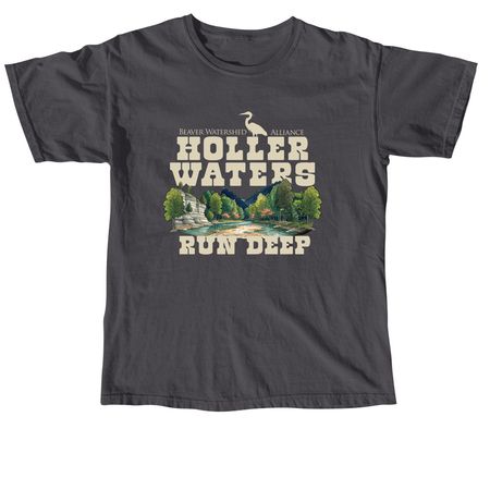 Ozark Hollers, a Graphite Comfort Colors Unisex Tee