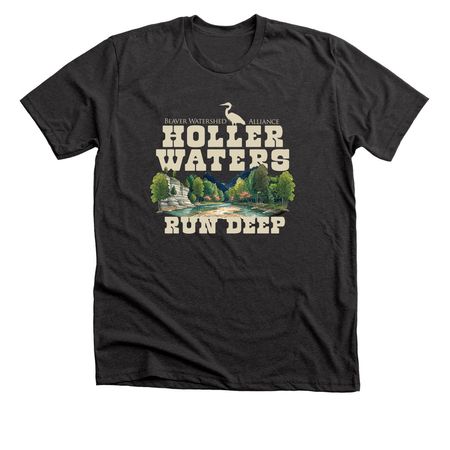 Ozark Hollers, a Dark Grey Heather Premium Unisex Tee