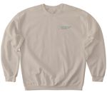 Arrive to Toronto in Style!, a Sand Softstyle Crewneck Sweatshirt (back-view)