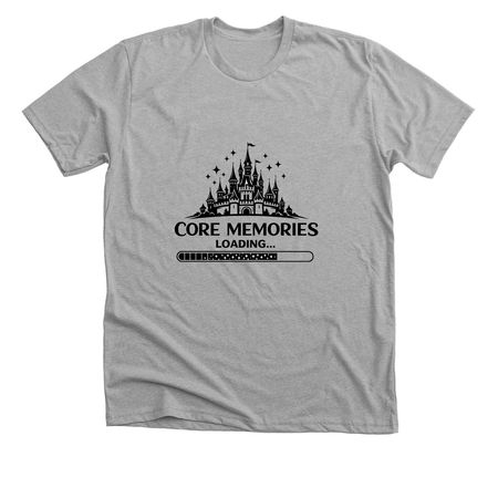 Core Memories, a Athletic Heather Premium Unisex Tee