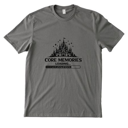 Core Memories, a Ash Grey Allmade Heavyweight Recycled Cotton Tee